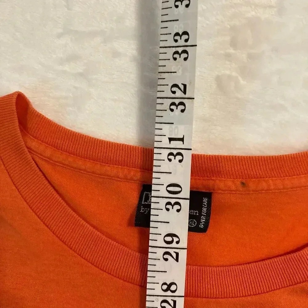 Polo Ralph Lauren Men's Crew-Neck Solid short sleeve T-shirt Orange Size XL - Picture 7 of 9